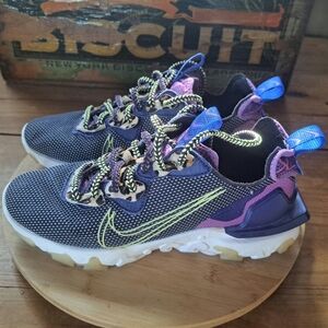 Nike React Vision By You Womens Custom Running Shoes Sneakers Size 9 CT3618 991